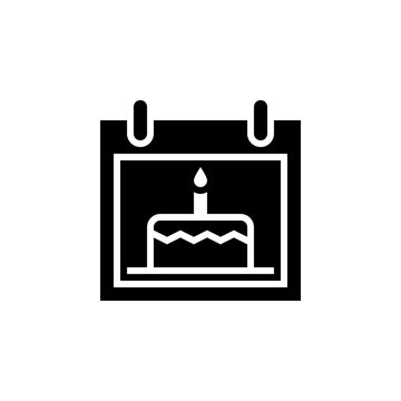 date of birth icon vector illustration isolated