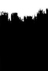 Ink brush stroke background, Vector