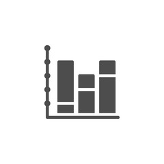 Chart icon and infographic concept