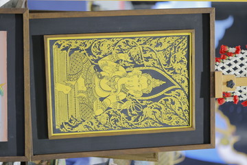 ancient Painting Ancient paintings thailand old