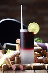 The Cape Cod or Cape Codder, also known as vodka cranberry, is a cocktail consisting of vodka and cranberry juice. The name refers to Cape Cod, a peninsula which is famous for growing cranberries.