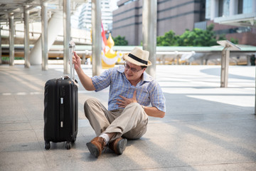 Asian tourists a heart disease while traveling abroad.
