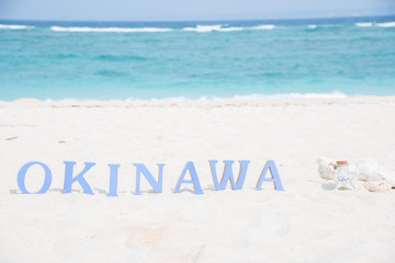 沖縄の海　瀬底ビーチ