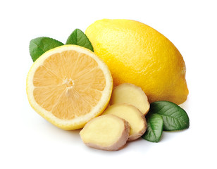 Lemons with ginger.