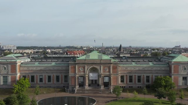 National gallery of Denmark located in Copenhagen