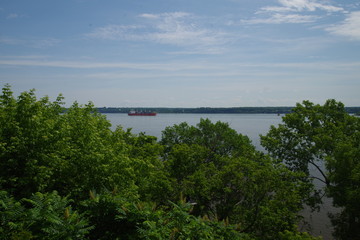 Le fleuve Saint Laurent au Québec