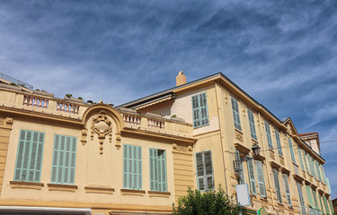 Fototapeta na wymiar Menton old town, French Riviera