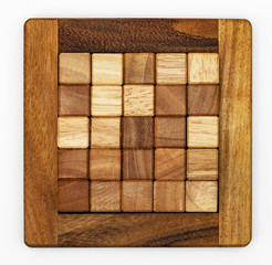 Holzquadrate