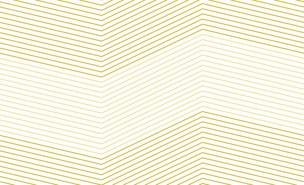 Vector illustration of the seamless pattern of the golden lines abstract background. EPS10.