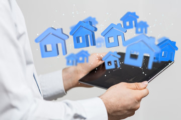 using futuristic interface of smart home automation iot
