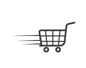 shopping basket icon vector illustration design