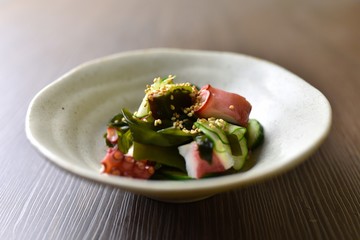 タコの酢の物