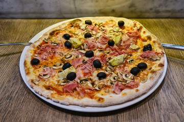 Close-Up Of Pizza 