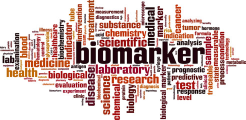 Biomarker word cloud