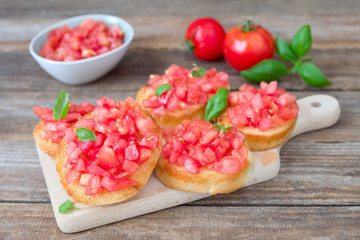 Tomatten- Bruschetta