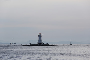 Tokarevsky lighthouse in Vladivostok