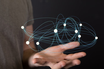 data code binary concept