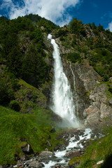 Parcines waterfall