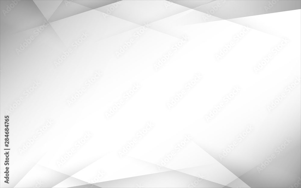 Wall mural triangle geometric abstract light gray color background vector design