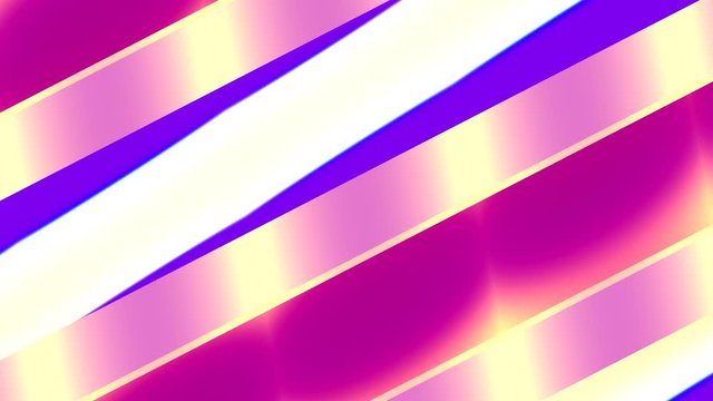 Reflective Metal Pink Styled Barber or Dentist Themed Bars Moving Over Endless