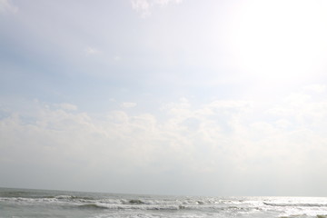 sea and blue sky