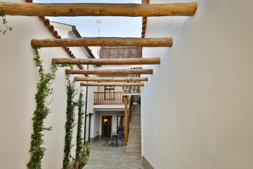 indoor decoration with furnitures 