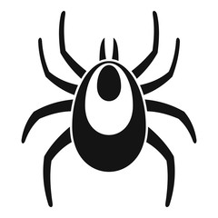 Infection mite icon. Simple illustration of infection mite vector icon for web design isolated on white background