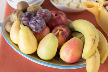 Mixed fruit basket