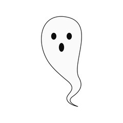 Ghost Cartoon Character