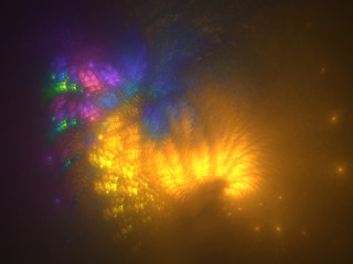 Multicolor lights pattern abstract background