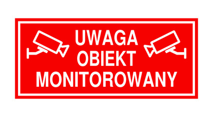 Fototapeta premium obiekt monitorowany