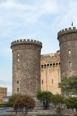 Fototapeta na wymiar Castel Nuovo Naples Italy