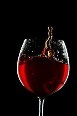 Rotwein Splash