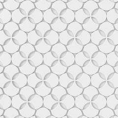 Abstract background of circle. 3D rendering.