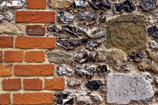 Old wall in Winchester - Texture © adfoto