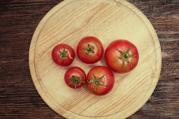 Home grown tomatoes