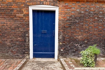 View of door houses - Winchester, UK