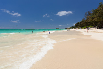 Kalama beach views - Oahu, Hawaii. Kalama beach is on the island's east coast