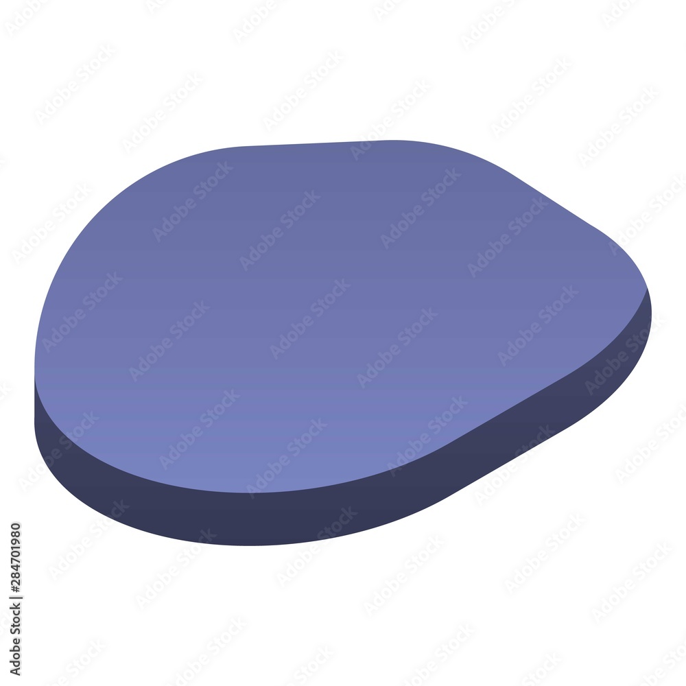 Poster computer mouse device icon. isometric of computer mouse device vector icon for web design isolated o