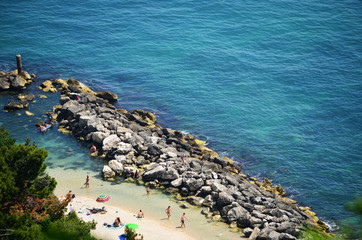 View of the Riviera Del Conero