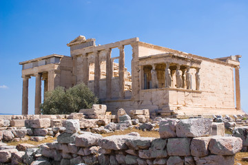 Fototapeta na wymiar Erechtheum, Acropolis of Athens
