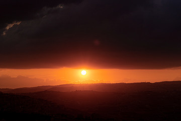 Amman and Aqaba sunset from Jordan, Amman, Aqaba, Jordan, Zaraqa