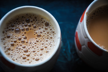 cup of tea on table, Indian Chai