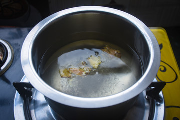 soup in a pot