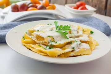 Homemade italian pasta