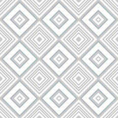 Abstract seamless pattern of many shapes. Vector kaleidoscope.