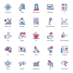 Finance Flat Icons 