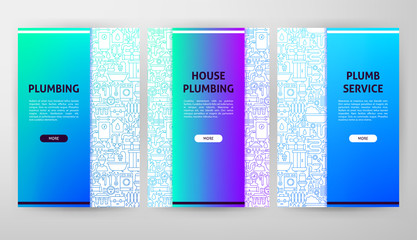 Plumbing Brochure Web Design