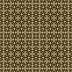 Brown geometric mosaic detailed seamless textured pattern background