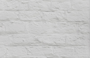Modern white brick wall texture as a background. Abstract backdrop
